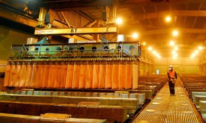        Producción de cobre crecería 20% en el 2014, según SNMPE